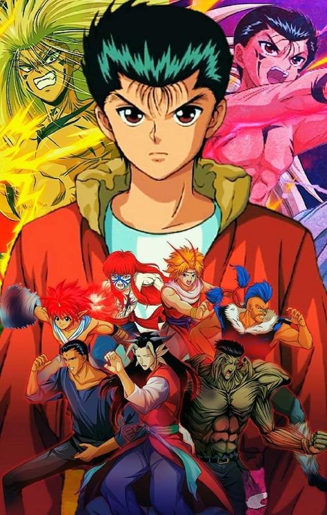 Yuyu Hakusho Wallpapers, Yu Yu Hakusho Anime, Iphone Wallpaper Classy, Pokemon Eeveelutions, Cool Car Drawings, Dragon Ball Wallpapers, Manga Love, Dope Art, 90s Anime