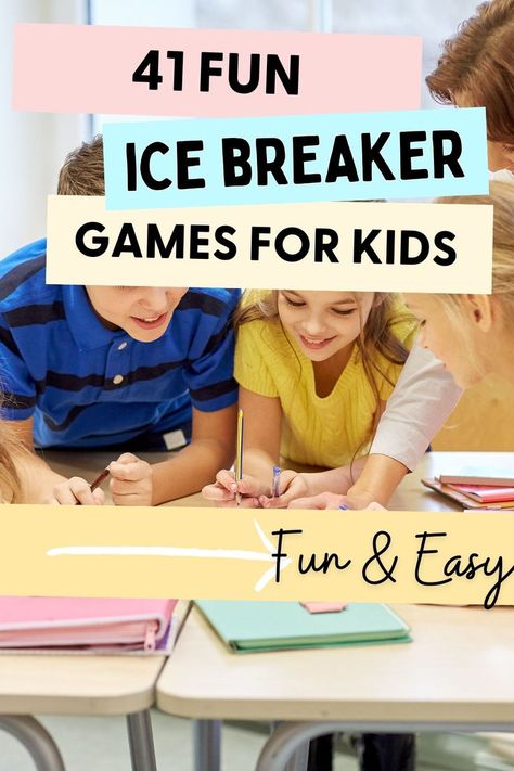 Kick off the fun and break the ice with these awesome icebreaker games, perfect for kids! 🎉🤝 From silly team challenges to fun activities, these games are designed to help everyone feel comfortable and make new friends. Whether it’s a birthday party, school event, or playdate, these icebreakers will have everyone laughing, talking, and having a blast together in no time! Ice Breaking Activities For Kids, Ice Breaking Activities, Fun Ice Breaker Games, Icebreaker Games, Team Challenges, Ice Breaker Games, Icebreakers, Party School, School Event