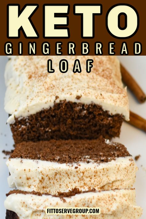 Keto Dessert Bread, Keto Gingerbread Loaf, Keto Gingerbread Muffins, Keto Gingerbread Cake, Keto Christmas Cake, Keto Christmas Baking, Keto Holiday Dessert, Starbucks Gingerbread Loaf Recipe, Low Carb Gingerbread Cake