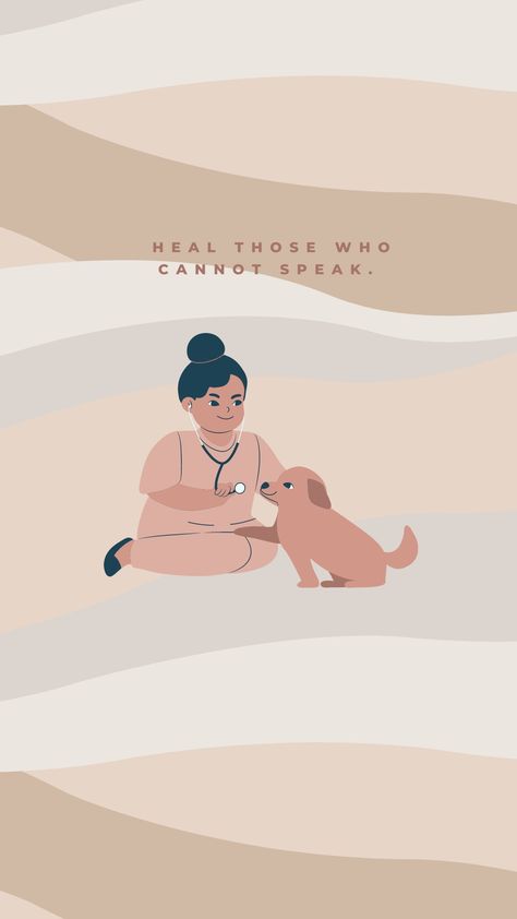 Vet Tech Wallpaper, Veterinarian Inspiration, Veterinarian Wallpaper, Veterinarian Aesthetic Wallpaper, Vet Wallpaper, Vet Quotes, Manifesting School, Wallpaper Tab, Biology Degree