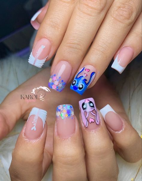 Unusual Nail Designs, Cartoon Nail Designs, Animal Nail Designs, Acrylic Nail Designs Coffin, Chic Nail Designs, Velvet Nails, Yu Gi Oh Cards, Edgy Nails, Magic The Gathering Cards