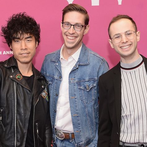 Keith Habersberger, Zach Kornfeld, Ned Fulmer, The Try Guys, Eugene Lee Yang, Try Guys, Non Binary People, How To Move Forward, Burning Questions