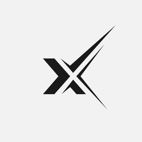 Modern letter x abstract logo | Premium Vector #Freepik #vector #marketing-logo X Design Logo, Letter X Design, X Letter Logo, X Logo Design, Logo X, Next Logo, X Logo, God Sticker, Vijay Actor