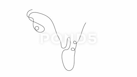 Drawing Of Woman Uterus In Line Art Style. Drawing Of Woman, Line Art Style, Video Animation, Art Line, Woman Drawing, Style Art, Stock Video, Art Style, Line Art