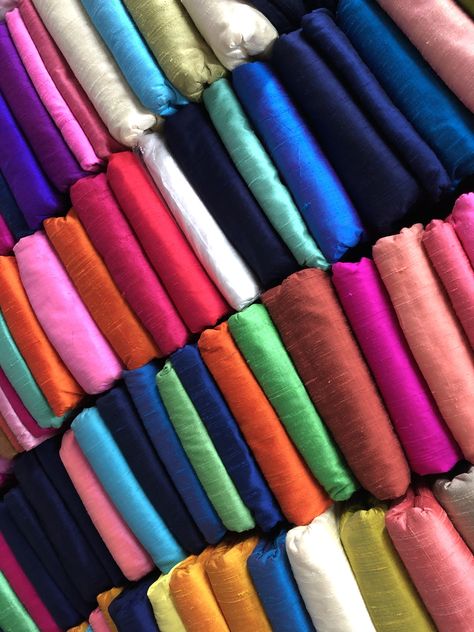 Hello, We are manufacture’rs of RAW SILK FABRIC from  ✨✨PRATHAM SILKS✨✨                   Bangalore All the COLOURS are in stock!   No Minimum order! No COD AVAILABLE  I sell in both retail and wholesale the price will be done accordingly.  Courier charges will be extra.  And it will take 7 days max to reach the destination! If interest plz WhatsApp me on +919686573529. Colour Shade Card, Studio Drawing, Fabric Tutorial, Dupioni Silk Fabric, Fabric Board, Shade Card, Silk Dupioni, Raw Silk Fabric, Draping Fashion