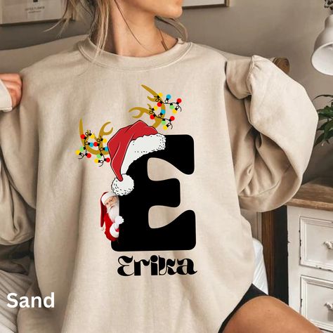 Family Sweater, Name Sweatshirt, Christmas Names, Christmas Santa Claus, Family Christmas Gifts, Family Christmas Shirts, Warm Hug, Family Name, Personalized Family