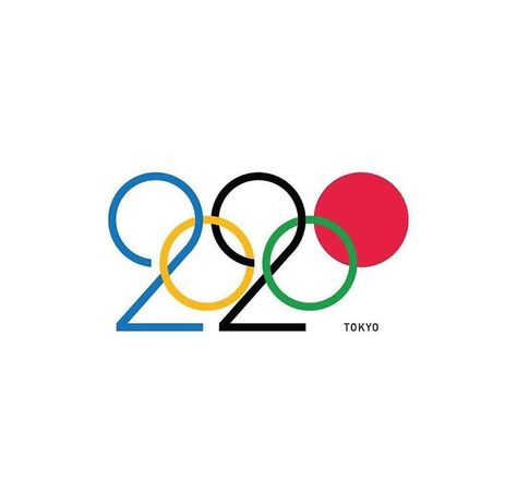 Really Cool Design Made By Daren Newman For The Tokyo Olympics Olympics Graphics, Tokyo Olympics 2020, Olympic Logo, Logo Design Collection, Inspiration Logo Design, 2020 Olympics, Olympic Gymnastics, Tokyo 2020, Tokyo Olympics