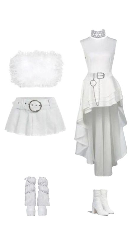 K, N White Kpop Outfit, K Pop Outfit Ideas, K Pop Outfits, Preformance Outfits, Wardrobe Accessories, Casual Day Outfits, Tween Outfits, Photoshoot Outfits, Cute Everyday Outfits