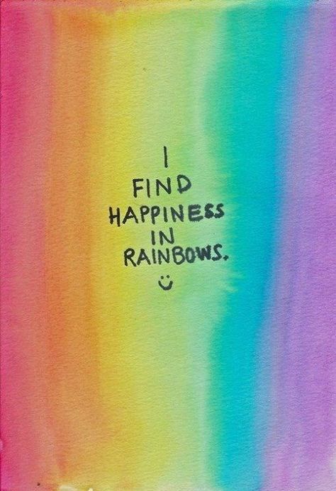 On This Day (April 3) : Find A Rainbow Day! #rainbows #happiness #quotes #quoteoftheday #motivationalquotes April 3, A Rainbow, Rainbow, Quotes, Black