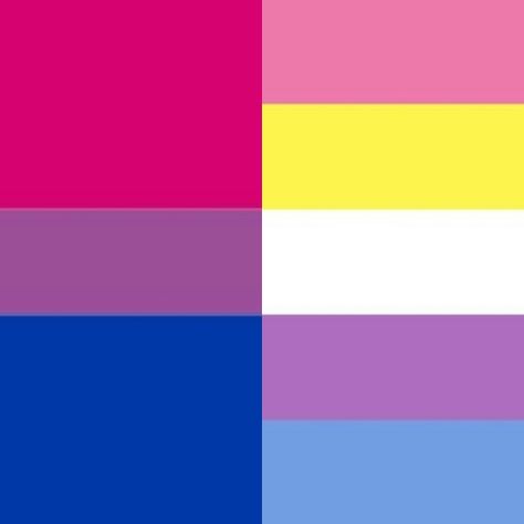 Bigenderflux Flag, Bigender Aesthetic, Bigender Wallpaper, Bigender Flag, Ash Core, Cottagecore Wallpaper, Bisexual Flag, Lgbtq Flags, Lgbt Flag