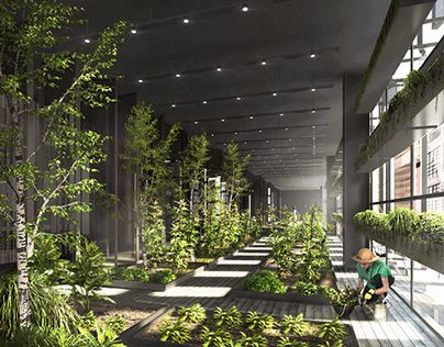 Vertical Farm, Vertical Farming, City Farm, Urban Agriculture, Green Architecture, Farm Design, Green City, Urban Farming, Roof Garden