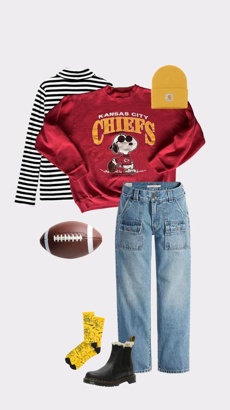 Kansas City Chiefs Outfit, Chiefs Game Day Outfit, Chiefs Outfit, Nfl Chiefs, Chiefs Game, Gameday Outfit, Kansas City Chiefs, Latest Video, Kansas City