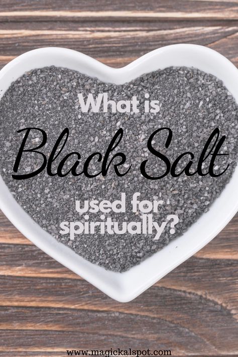 In this article, we'll find out What is Black Salt used for Spiritually and how you can use it every day as well. Black Salt Witchcraft Uses, Uses For Black Salt, Protection Salt Recipe, How To Make Black Salt Witchcraft, How To Make Black Salt, What Is Black Salt, Black Salt Uses, Black Salt Witchcraft, Black Salt Recipe