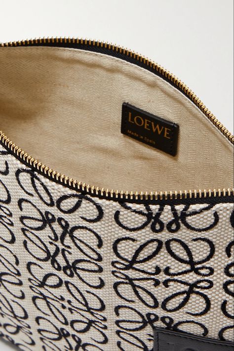 Puzzle Bag, Loewe Bag, Iconic Bags, Embroidery Projects, Pouch Bag, Best Brand, High Quality Leather, Michael Kors Jet Set, Net A Porter