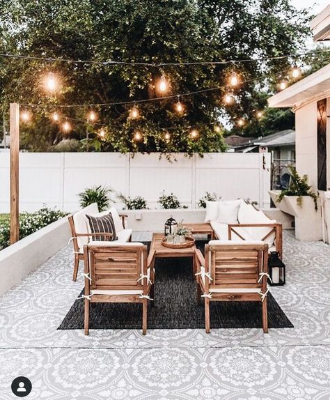 Backyard Inspiration, Backyard Inspo, Rustic Outdoor, Backyard Makeover, Dream Backyard, Decor Minimalist, Backyard Patio Designs, Backyard Oasis, Wooden Furniture