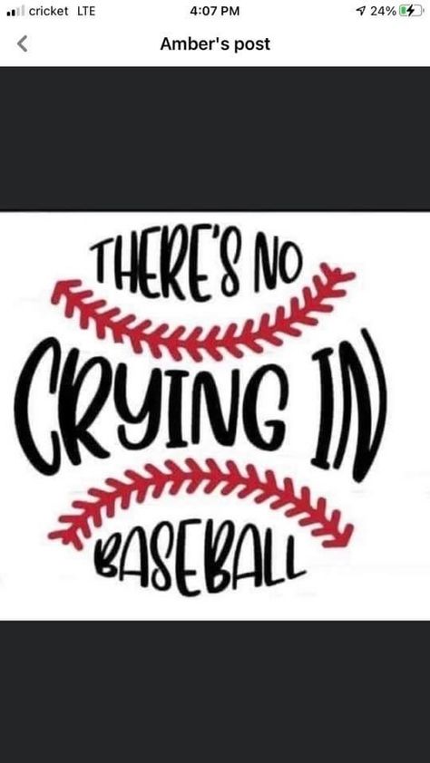 No Crying In Baseball, Baseball Room, Baseball Svg, Cricut Projects Vinyl, Baseball Shirts, Baseball Tee, Cricut, Instant Download, Digital Download