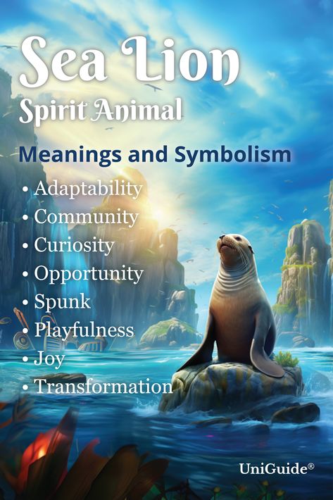 Seal Spirit Animal Meaning, Lion Spirit Animal Art, Seal Symbolism, Lion Meaning, Lion Symbolism, Lion Spirit Animal, Native American Spirit Animals, Symbolism And Meanings, Lion Spirit