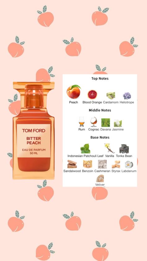 #peach #peachy #peachgirl #peachperfume #perfume #fragrance #tomford #bitterpeach #lostcherry Peach Perfume, Fragrances Perfume Woman, Perfume Collection Fragrance, Perfume Fragrance, Perfume Scents, Perfume Lover, Tonka Bean, Blood Orange, Perfume Collection