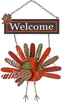 Ogrmar Vintage Metal Thanksgiving Turkey Wall Hanging Decoration Welcome Sign Front Door Ornament Festive Whimsical Halloween Christmas Decor #thanksgiving #decorations #holiday #gift #gifts #holidays Kids Thanksgiving Art, Rustic Thanksgiving Decorations, Turkey Door, Diy Thanksgiving Crafts, Welcome Sign Front Door, Door Ornament, Welcome Signs Front Door, Turkey Decor, Rustic Thanksgiving