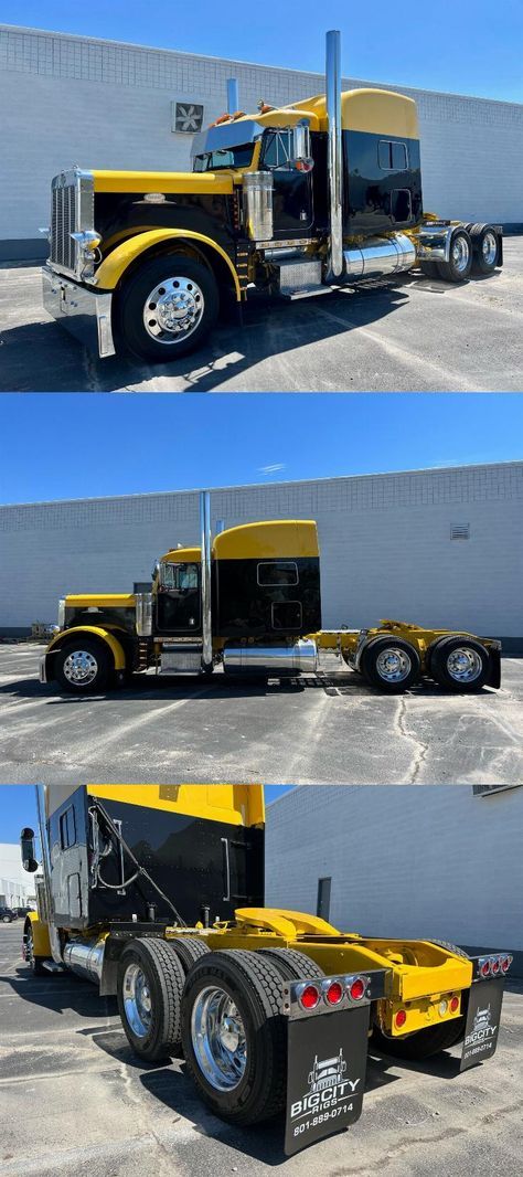 1997 Peterbilt 379 Sleeper 3406E CAT POWER truck [newly painted frame] Mack Trucks For Sale, Peterbilt Dump Trucks, Semi Trucks For Sale, Eaton Fuller, Pickup Trucks For Sale, Dump Trucks For Sale, Peterbilt 389, Custom Pickup Trucks, Cat Power