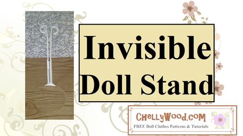 Diy Doll Stand, Free Doll Clothes Patterns, Diy Stand, Doll Diorama, Free Printable Sewing Patterns, Diorama Ideas, Barbie Dolls Diy, Dolls Diy, Barbie Diorama