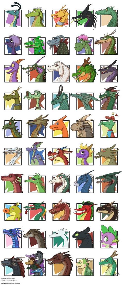 Dragons of Pop Culture by Expression on DeviantArt Dragon From Shrek, Jake Long American Dragon, Uncle Deadly, Flight Of Dragons, Dave The Barbarian, Shrek Dragon, Jackie Chan Adventures, American Dragon, Art Education Lessons