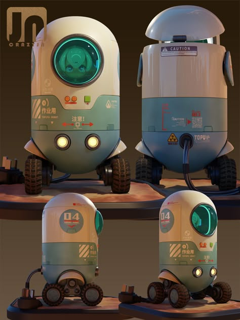 ArtStation - CapCap Machine , Jing Zhang Robot Animal, Robot Cartoon, Photoshop Design Ideas, Motion Graphics Design, Cover Art Design, Futuristic Art, Ui Design Inspiration, Alien Art, Robot Design