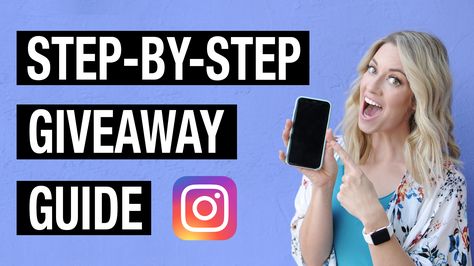 HOW TO RUN A SUCCESSFUL GIVEAWAY ON INSTAGRAM (Step-by-step Guide for VIRAL Giveaways) // If you want to run an instagram contest, then this video walks you through exactly how to run a giveaway that gets results! I also give a whole bunch of giveaways ideas for Instagram, as well as Instagram tips and tricks so that your social media contest is a success! Social Media Contest, Giveaways Ideas, Successful Instagram, Instagram Tips And Tricks, Brand Instagram, Social Media Contests, Ideas For Instagram, Video Caption, Instagram Contest