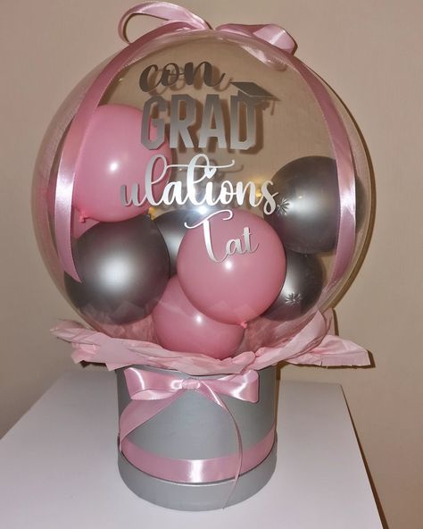 "🎓✨ ConGRADulations! Celebrate your graduate in style with our stunning personalised clear bubble balloons, featuring elegant pink and silver designs—or choose any theme or color to make it uniquely yours! Perfect for marking this special achievement. Based in Stockport—DM to order and make their celebration unforgettable! 🎉🎈 #GraduationBalloons #PersonalisedBalloons #BubbleBalloons #StockportBusiness #GraduationGifts #CustomBalloons #PinkAndSilverDecor #CelebrateInStyle #PartyDecorations #S... Graduation Balloons, Personalized Balloons, Bubble Balloons, Custom Balloons, Pink And Silver, Graduation Gifts, Balloons, Party Decorations, Bubbles