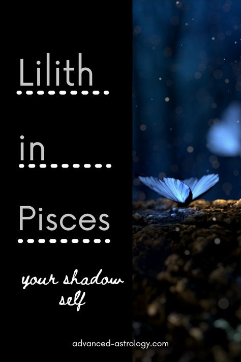 In this article, you can learn about the meaning of Black Moon Lilith in Pisces. There is something dreamy and ethereal to these people. They often feel that they are not made for this world. Spirituality and finding meaning in life fascinates them. They are either absorbed in this topic, or there is a tendency... Black Moon Lilith In Pisces, Lilith In Pisces Aesthetic, Pisces Moon Tattoo, Lilith Pisces, Lilith In Pisces, Pisces Meaning, Pisces Witch, Lilith Astrology, Spiritual Notebook