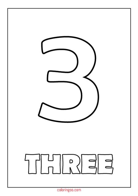 Printable Number 3 (Three) Coloring Page (PDF) for Kids 3 Printable Number, Number Three Worksheets For Preschool, Number 3 Art Preschool, Number 3 Activities For Preschool Crafts, Number 3 Activities For Toddlers, Number 3 Crafts For Toddlers, Number 3 Crafts For Preschool, Number 3 Worksheet Preschool, Number 3 Coloring Page