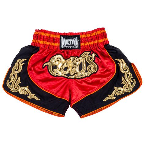 Short métal Boxe pour la Boxe Thaï avec sigle thaï. Disponible en noir ou rouge. Thai Boxing Shorts, Boxe Thai, Beach Volley, Mma Training, Boxing Shorts, Judo, Muay Thai, Decathlon, Kids Boys