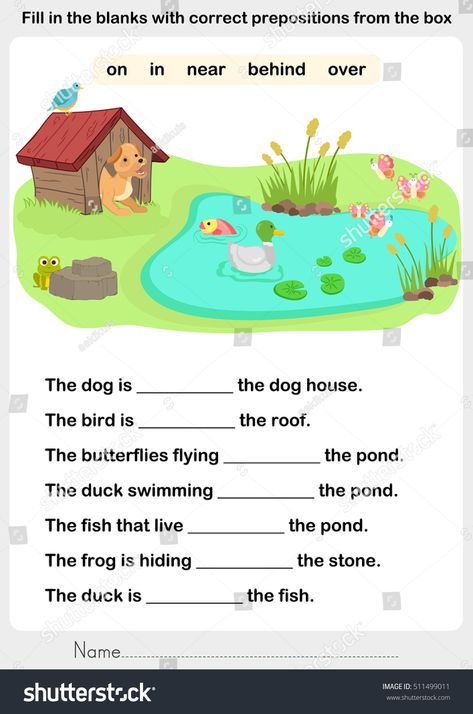 Fill In The Blanks Worksheets For Kids, Preposition Worksheets Grade 1, Preposition Worksheets For Class 2, Position Words Worksheet, Fill In The Blanks Worksheets, Preposition Worksheets Kindergarten, Preposition Worksheet, Prepositions Worksheets, Preposition Activities