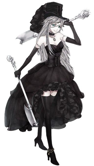 Do you like the female version of Undertaker from Black Butler. Black Butler Undertaker, Oc Manga, Black Butler 3, Black Butler Anime, Black Butler Kuroshitsuji, Butler Anime, Ciel Phantomhive, Manga Cosplay, Cosplay Ideas