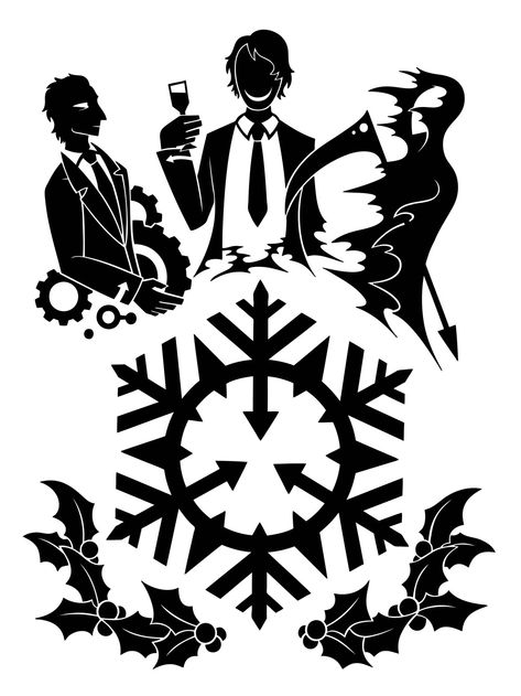 A Site-19 Christmas Carol 05 Council, Christmas Jpg, American Logo, Red Right Hand, Scp 049, Logo Game, White Rabbits, Scp Foundation, Fantasy Creatures Art