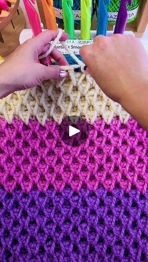 47K views · 5K reactions | The crochet smock stitch produces a nice 3D textured look. It's made with single crochet, extended stitches, and single crochet two together stitches. #crochet #knittersofinstagram #artoftheday #tutorial #yarn #smocking #embroidery #sewing #fiberart #naztazia #reels | Naztazia | naztazia · Original audio Tuscan Stitch Crochet, Naztazia Crochet, Crochet Smock Stitch, Smocking Embroidery, Arm Knitting Scarf, Knitting Scarf, Stitches Crochet, Beginner Crochet Projects, Crochet Lessons