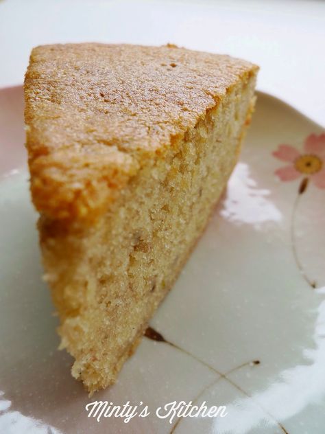 Banana Butter Cake Recipe, Sponge Cake Recipe Easy, Caribbean Desserts, Easy Butter Cake Recipe, Banana Sponge Cake, Banana Desserts, Cake Recipes Uk, Banana Cakes, Cake Recipe Easy