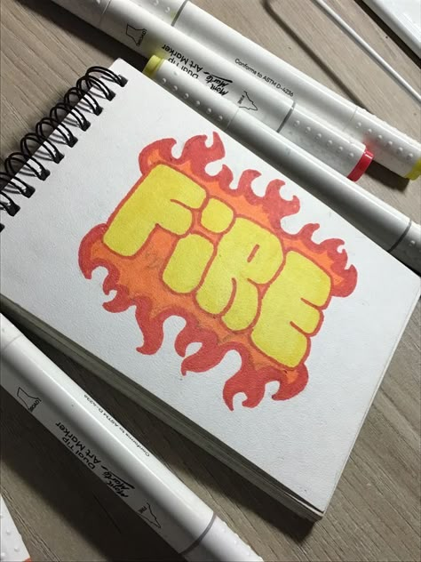 Graffiti Drawing Sketches Street Art, Fire Graffiti, Easy Graffiti Art, Easy Graffiti, Alfabet Font, Easy Graffiti Drawings, Word Drawings, Graffiti Art Letters, Graffiti Text