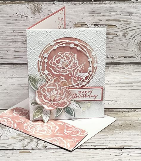 Irrestible Blooms Stampin Up Cards, Irresistible Blooms, Stampin Up Birthday Cards, Birthday Cards For Women, Wink Of Stella, Embossed Cards, Stamping Ideas, May 2023, My Team