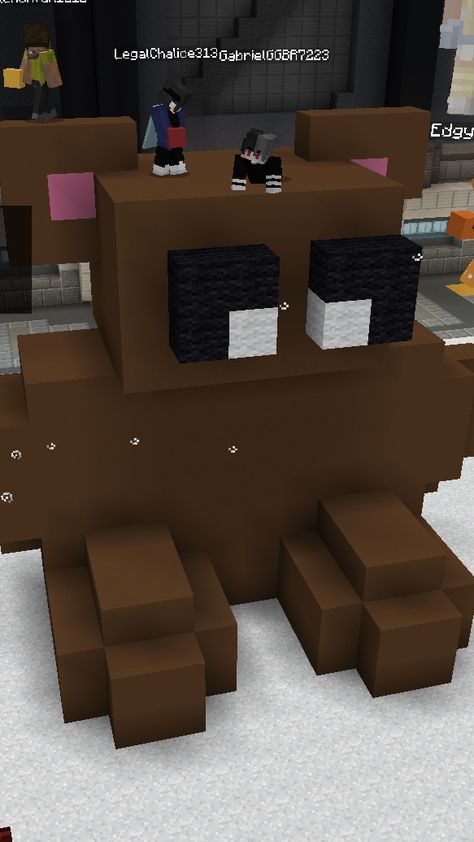 Ugly bear minecraft teddy revolting disgusting Bear Minecraft, Aesthetic Minecraft Builds, Aesthetic Minecraft, Kid Tablet, Minecraft Builds, Nintendo Games, Being Ugly, Minecraft, Gaming Logos