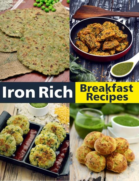 37 Iron Rich Healthy Breakfast Recipes: Veg High Iron Breakfast Recipes | Page 1 of 4 High Iron Breakfast, Iron Rich Breakfast, Breakfast For Kids Healthy, Veg Breakfast Recipes Indian, Veg Breakfast Recipes, Healthy Fast Food Breakfast, Rich Breakfast, Recipes Veg, Packed Breakfast