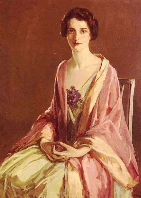 Portrait of Miss Julia McGuire by Sir John Lavery John Lavery, Irish Painters, Giovanni Boldini, Study Art, Paint Inspiration, Edouard Manet, Portrait Woman, John Singer Sargent, Camille Pissarro