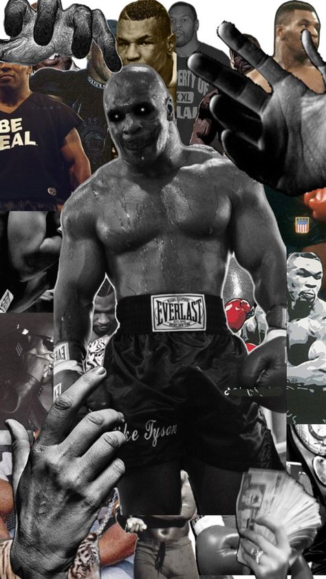 Wallpaper Mike tyson Mighty Mike, Mike Tyson Boxing, Black Wallpapers Tumblr, Weird Style, Gym Wallpaper, Legendary Pictures, Boxing Posters, Boxing History, Movies Quotes Scene