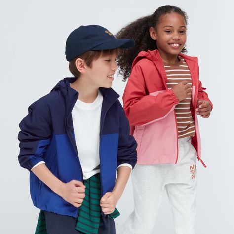 Discover great products at the best prices at Dealmoon. Uniqlo Pocketable Nylon Parka (Color Block) | UNIQLO US. Price:$19.90 at Uniqlo Kids Clothes Sale, Clothes Sale, Styling Ideas, Wide Pants, Outdoor Wear, New Kids, Kids Clothing, Uniqlo