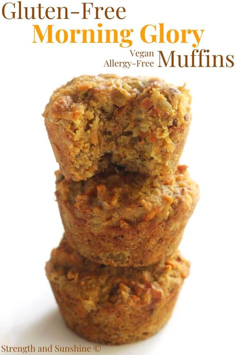 Allergen Free Muffins, Gluten Free Morning Glory Muffins, Gluten Free Carrot Muffins, Morning Glory Muffins Healthy, Pineapple Muffins, Carrot Muffin Recipe, Healing Soup, Glory Muffins, Morning Glory Muffins