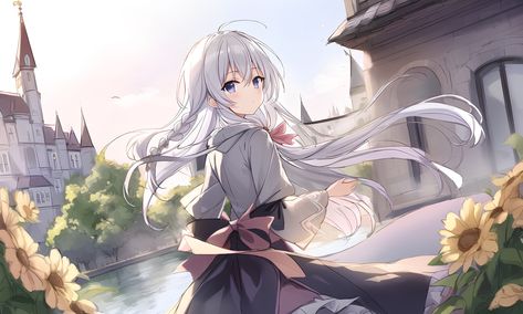 Ayang Ku, Anime Witch, Anime Maid, Wallpaper Dekstop, Anime Scenery Wallpaper, Anime Angel, Picture Collection, Anime Life, Laptop Wallpaper