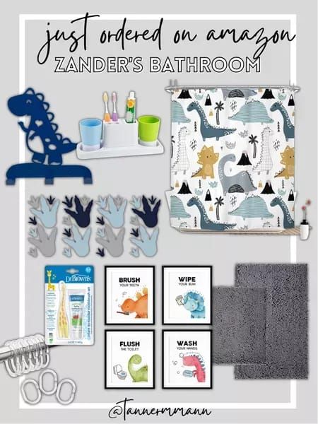 Dino Bathroom Ideas, Toddler Bathroom Ideas Boys, Dinosaur Bathroom Decor, Boys Bathroom Ideas Toddler, Baby Boy Bathroom Ideas, Boys Bathroom Ideas Kid Decor, Toddler Boy Bathroom Ideas, Dinosaur Bathroom Ideas, Toddler Boy Bathroom