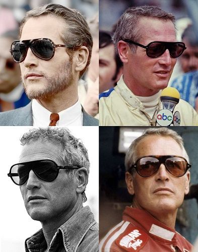 The Iconic Paul Newman Aviator Sunglasses - Iconic Alternatives Paul Newman Sunglasses, Paul Newman Style, Paul Newman Young, Carrera Sunglasses, Aviator Glasses, Aviator Sunglasses Mens, Paul Newman, Steve Mcqueen, Classic Hollywood