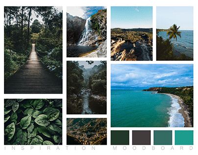 Mood Board Layout Templates, Nature Mood Board Inspiration, Mood Board Landscape, Moodboard Landscape, Landscape Mood Board, New Collection Launch, Moodboard Layout, Mood Board Layout, Branding Mood Board Inspiration