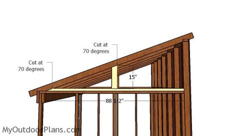 Side roof supports Paddock Trail, Gym Shed, Trail Ideas, Horse Shed, Lean To Roof, Lean To Shed Plans, Roof Trim, Horse Shelter, Lean To Shed